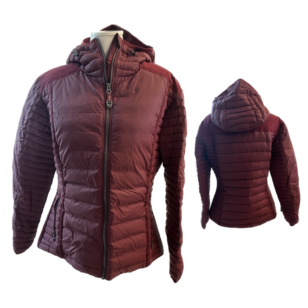 NWOT | KUHL Spyfire Down Jacket | Size Large | Burgundy Red